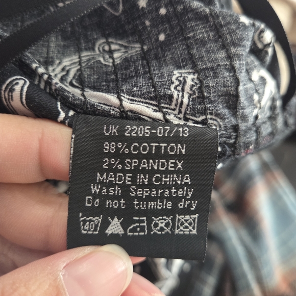 Hell Bunny Vixen Cotton Blend Black Halter Dress with Red Rose & Nautical Print - Picture 10 of 10